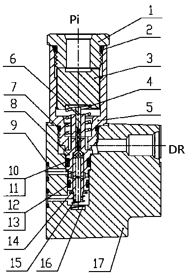 Hydraulically controlled two-way reversing valve, load holding module and load holding system