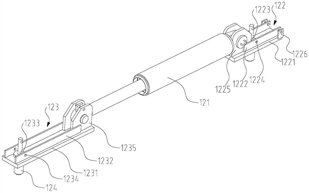 Prefabricated pipe gallery, prefabricated pipe gallery assembly stand and assembly method