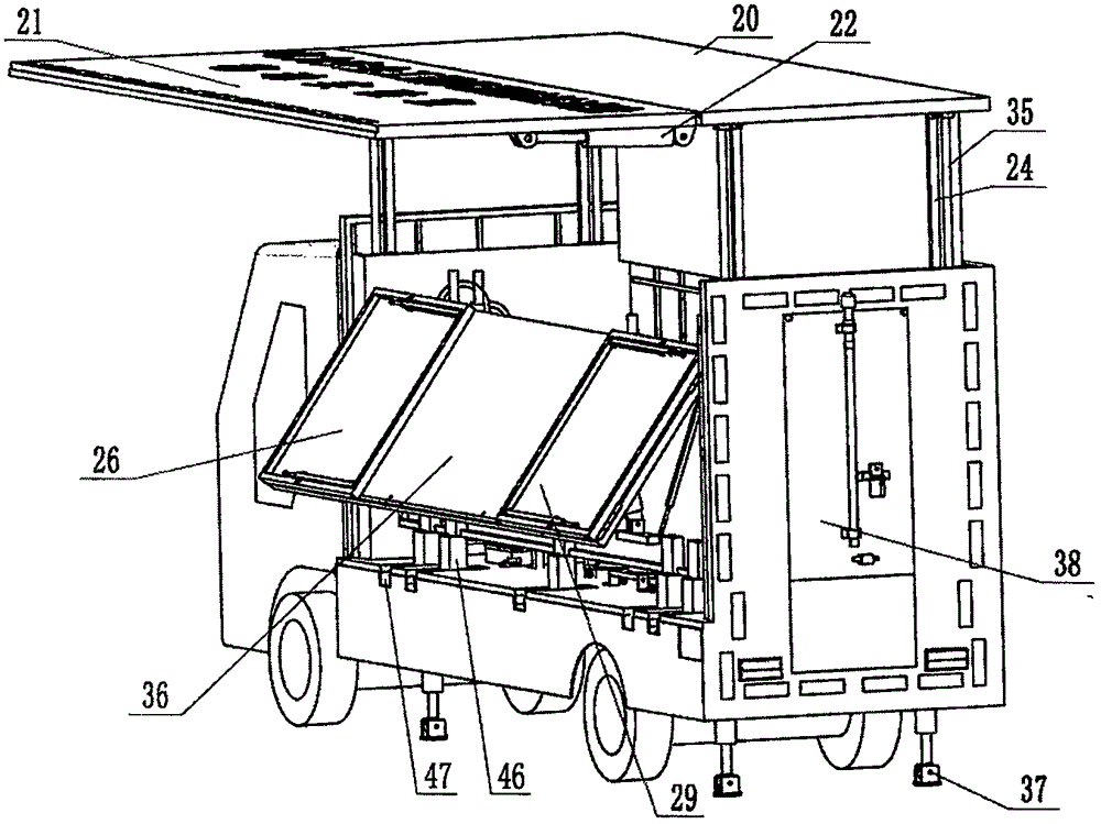 Mobile laboratory for preventive tests of electric power security tools and instruments