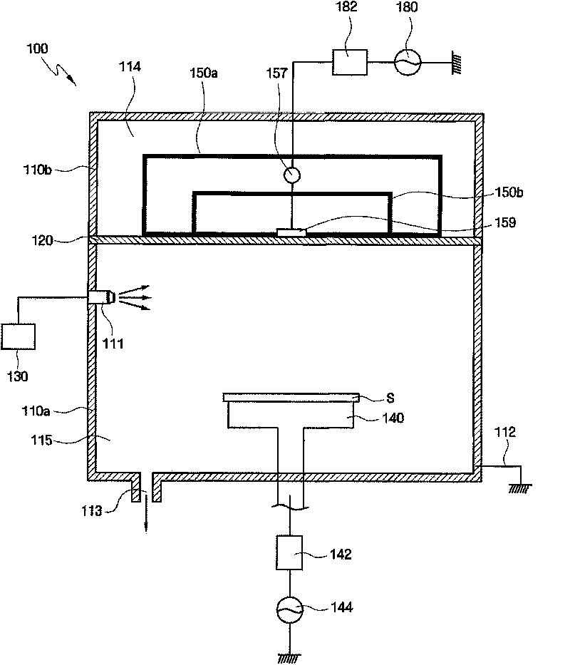 Plasma antenna and plasma process apparatus including the same