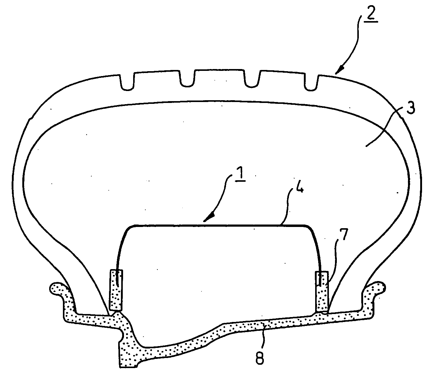 Tire wheel assembly