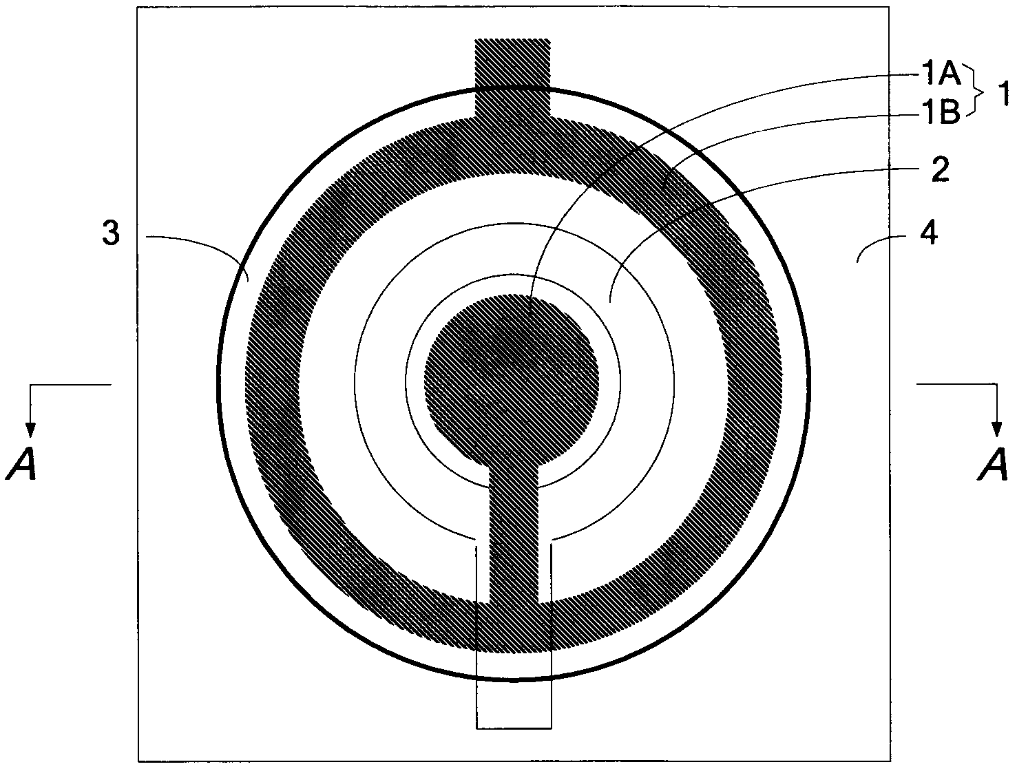 Thin film bulk acoustic resonance biochemical sensor with annular electrodes