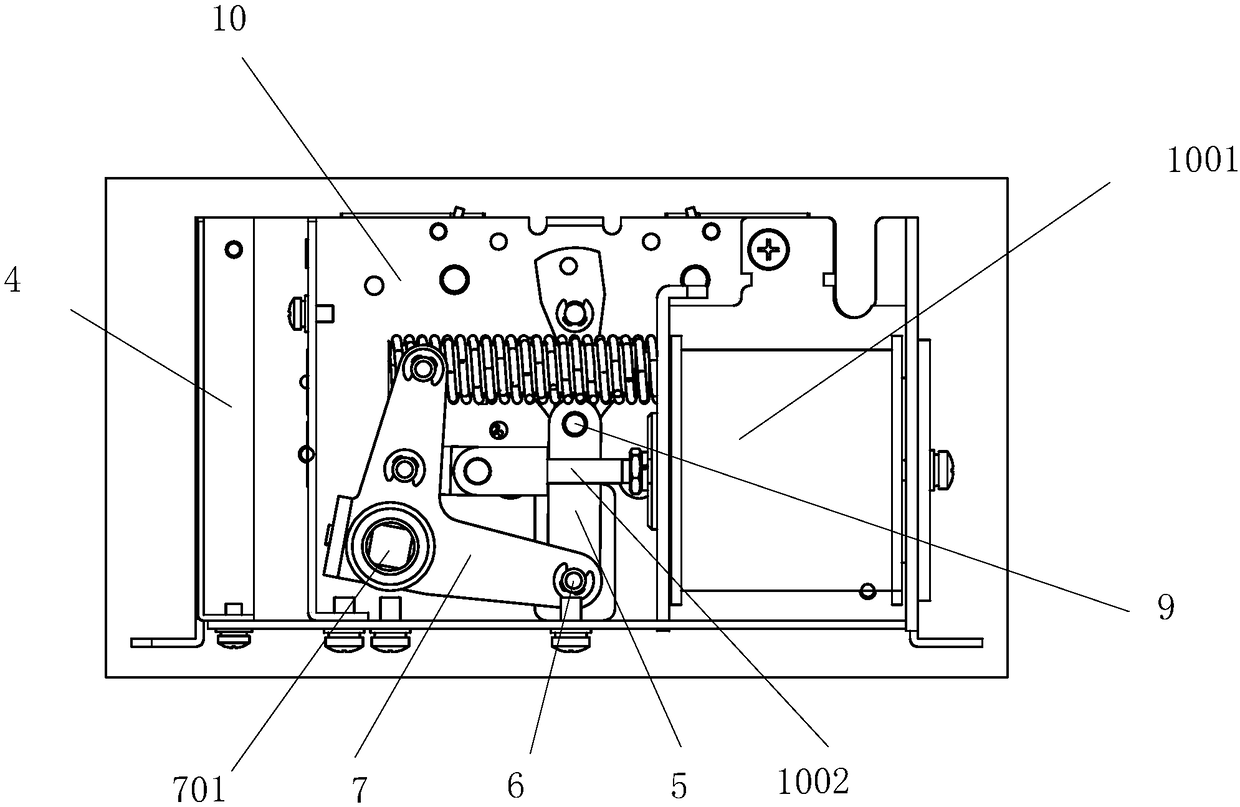 Large open-distance dual-power automatic transfer switch