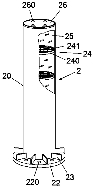 Composite connection type concrete filled steel tube bridge pier and construction method thereof