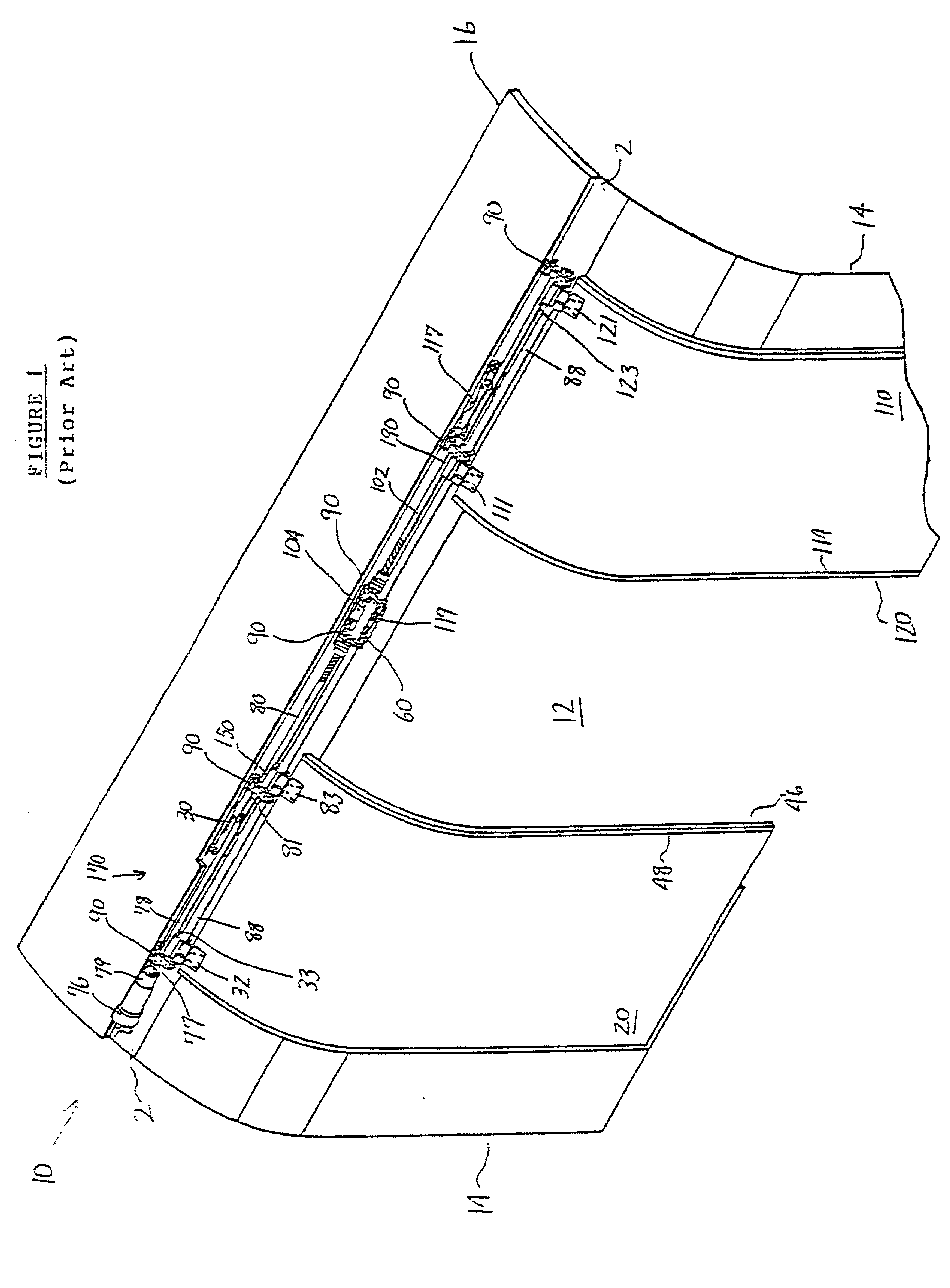 Central lock mechanism