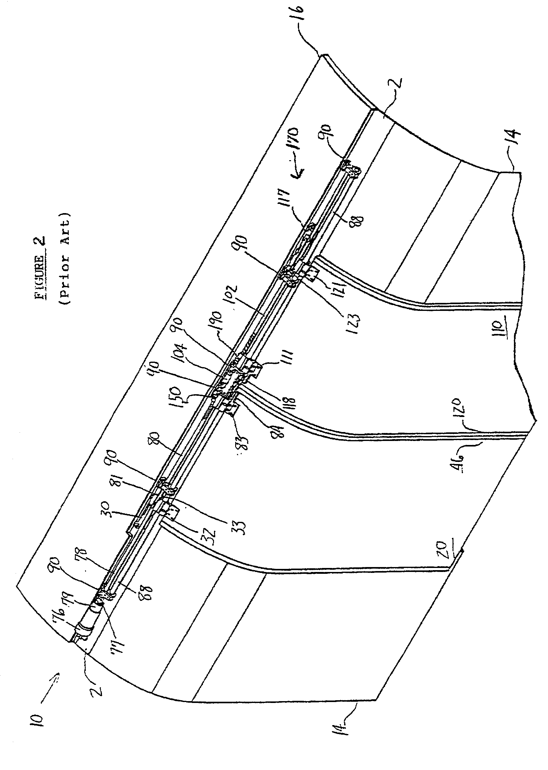 Central lock mechanism