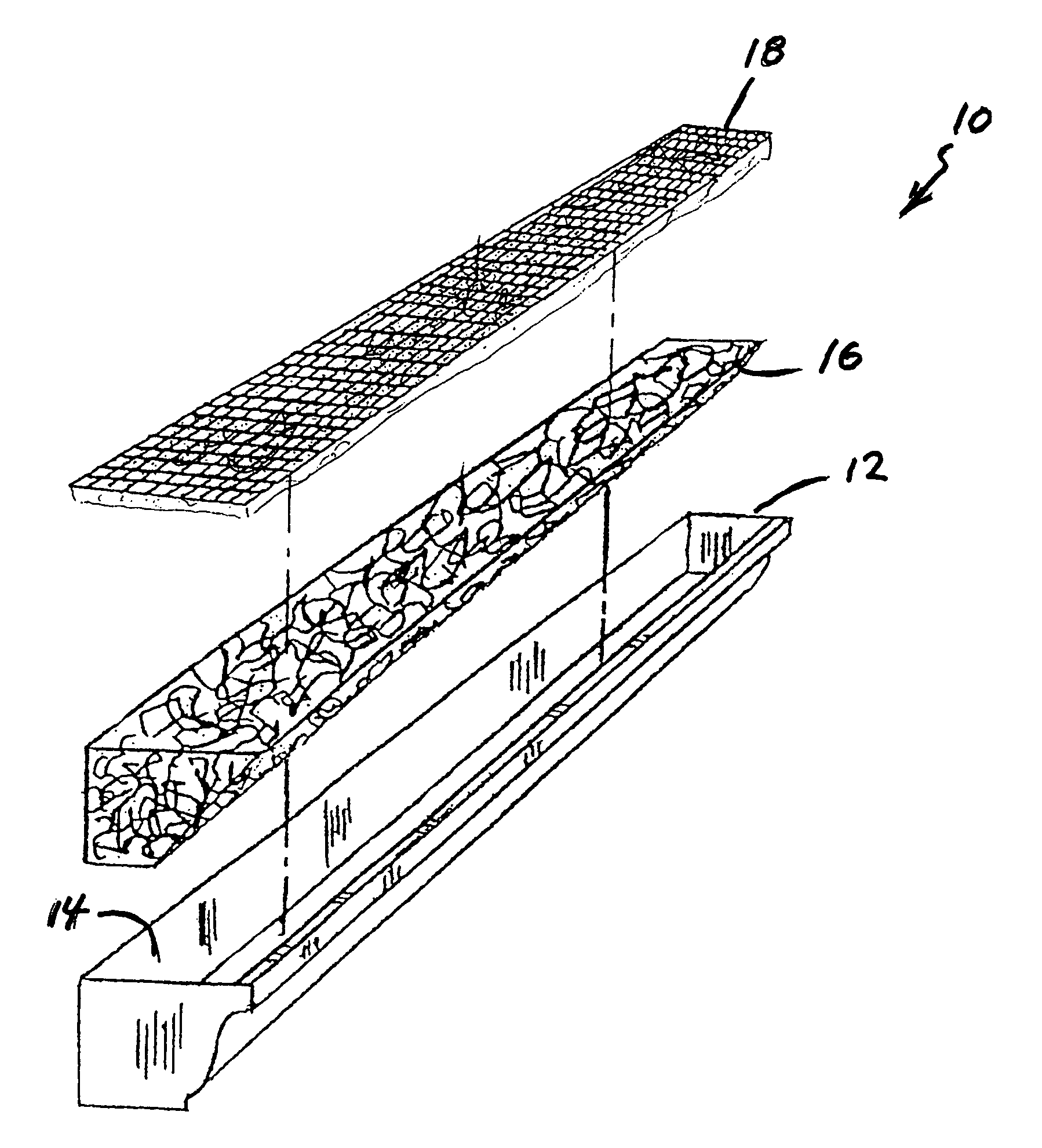 Gutter insert device and method