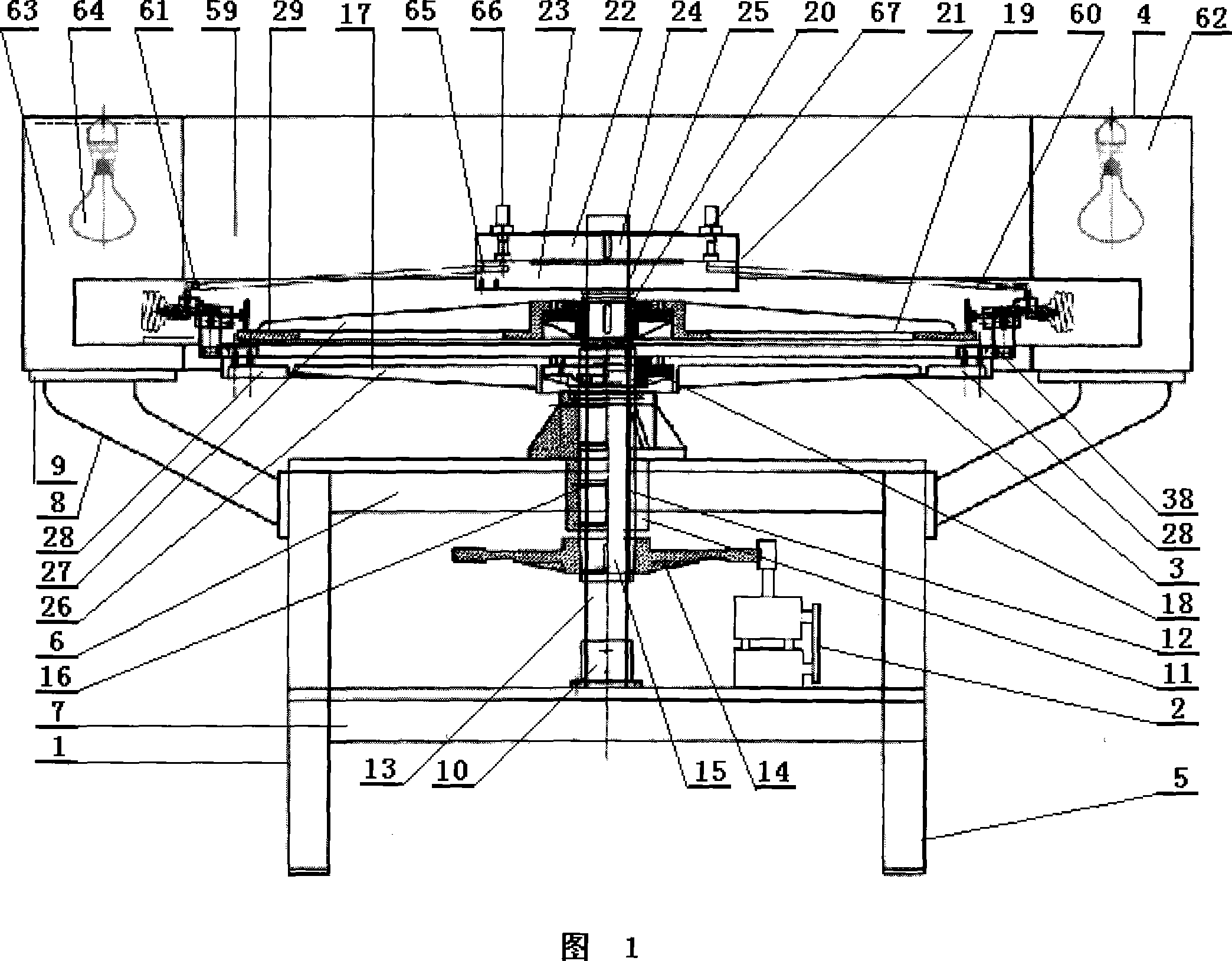 Method and apparatus for coating fluorescent powder on screw type fluorescent lamp tube