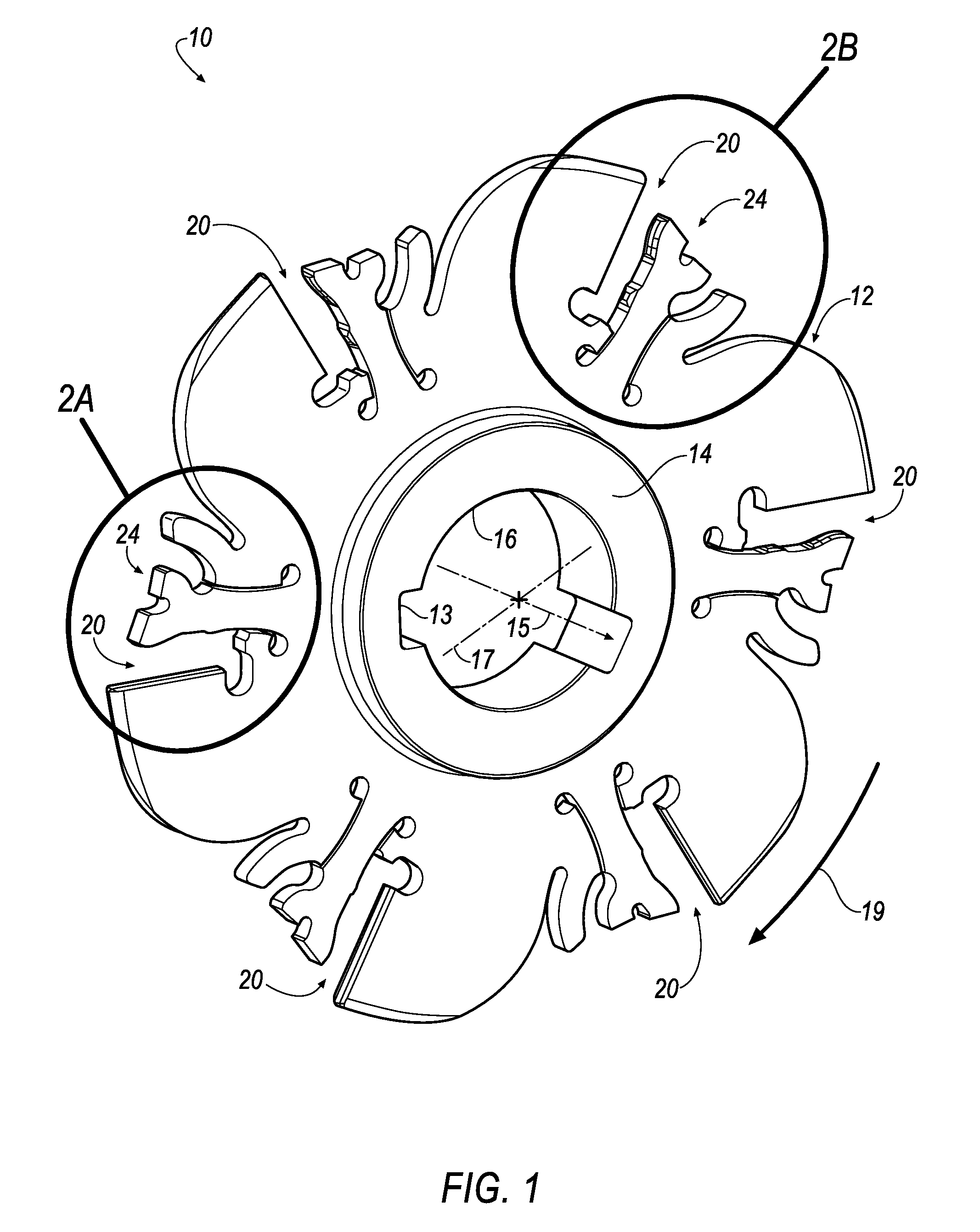 Slotting cutter, cutting insert and tool therefor