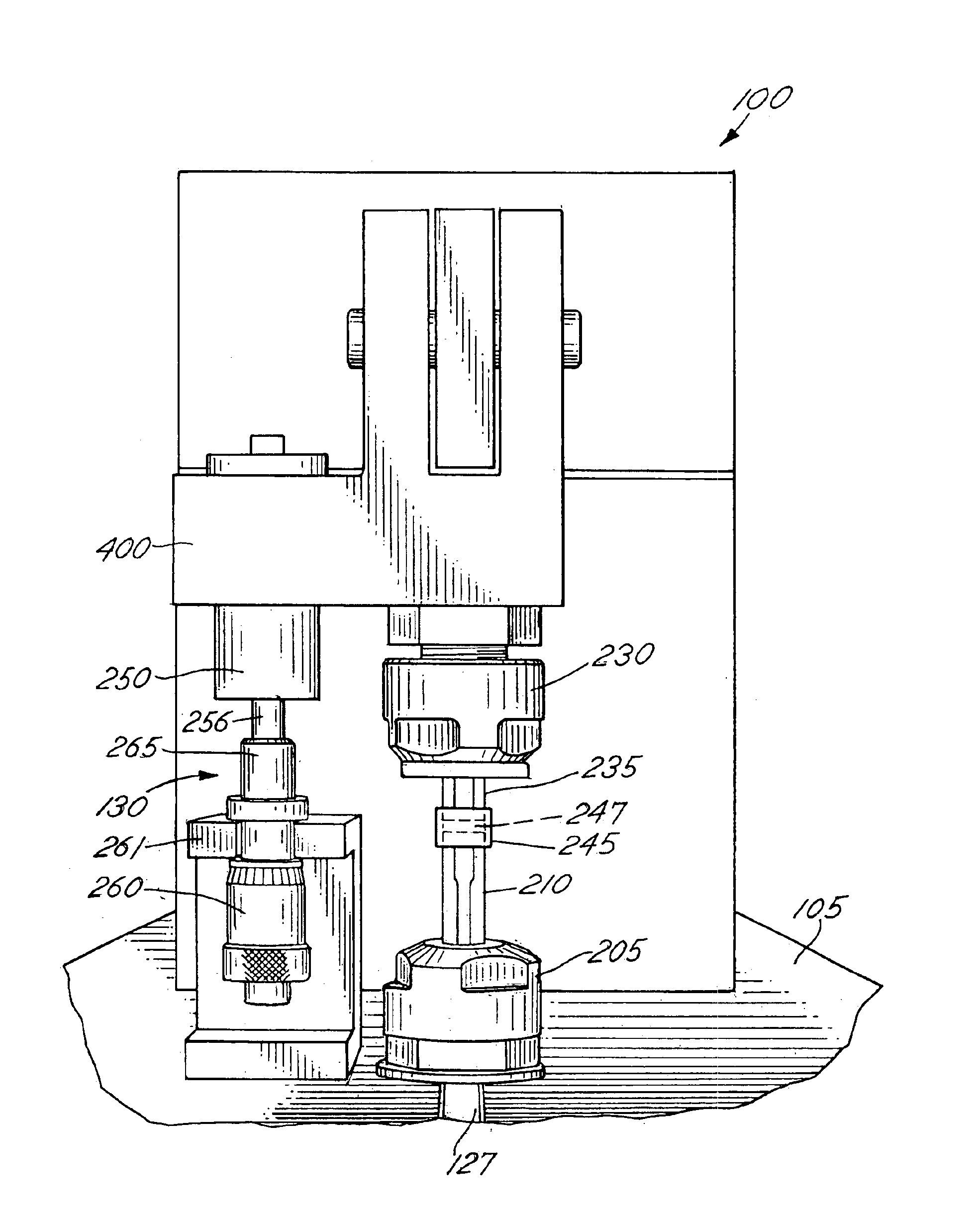 Polymer shrinkage tensometer