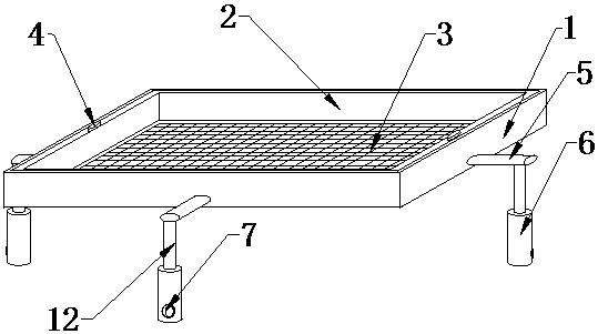 Flotage removing device for wastewater treatment tank