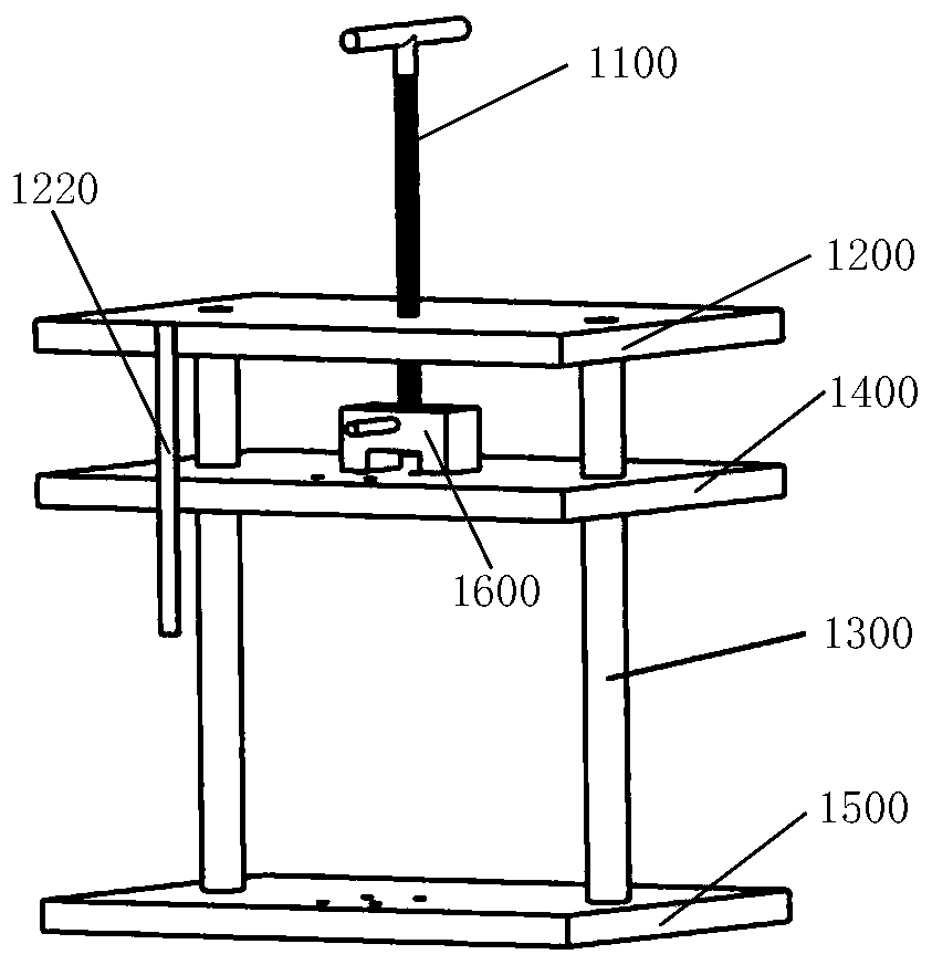 Flexible load-constant electrochemical hydrogen filling experimental device