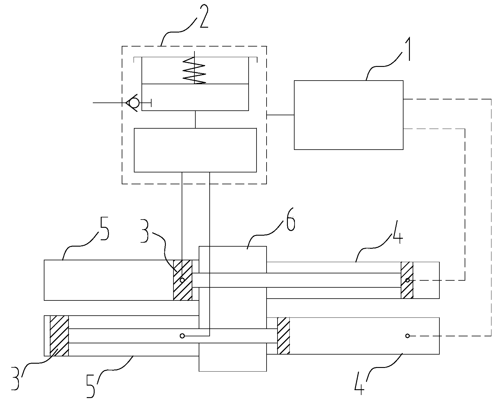 Concrete pump and concrete piston lubricating system thereof