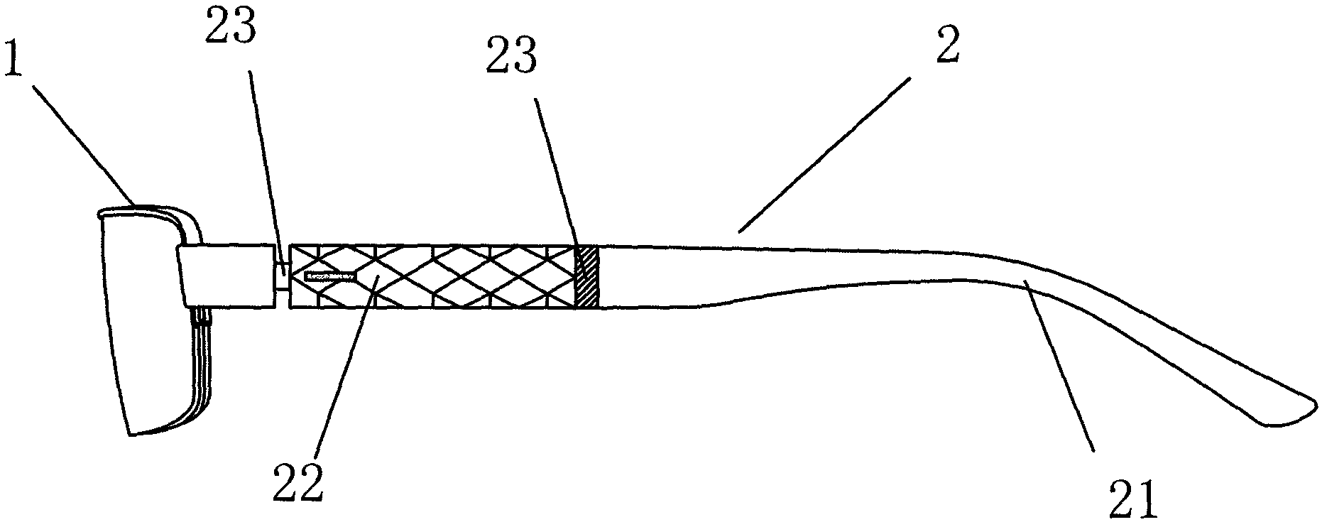 Eyeglasses rack and method for processing ceramic block applied to same