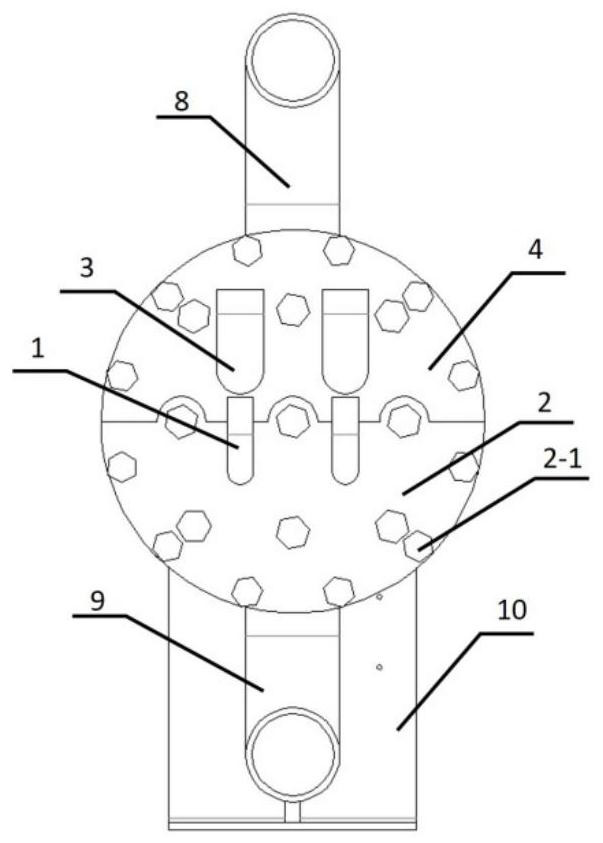 Shell-and-tube dry type evaporator