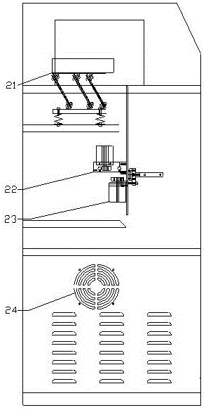 Electric multifunctional tealeaves and materials packaging machine based on numerical control technology