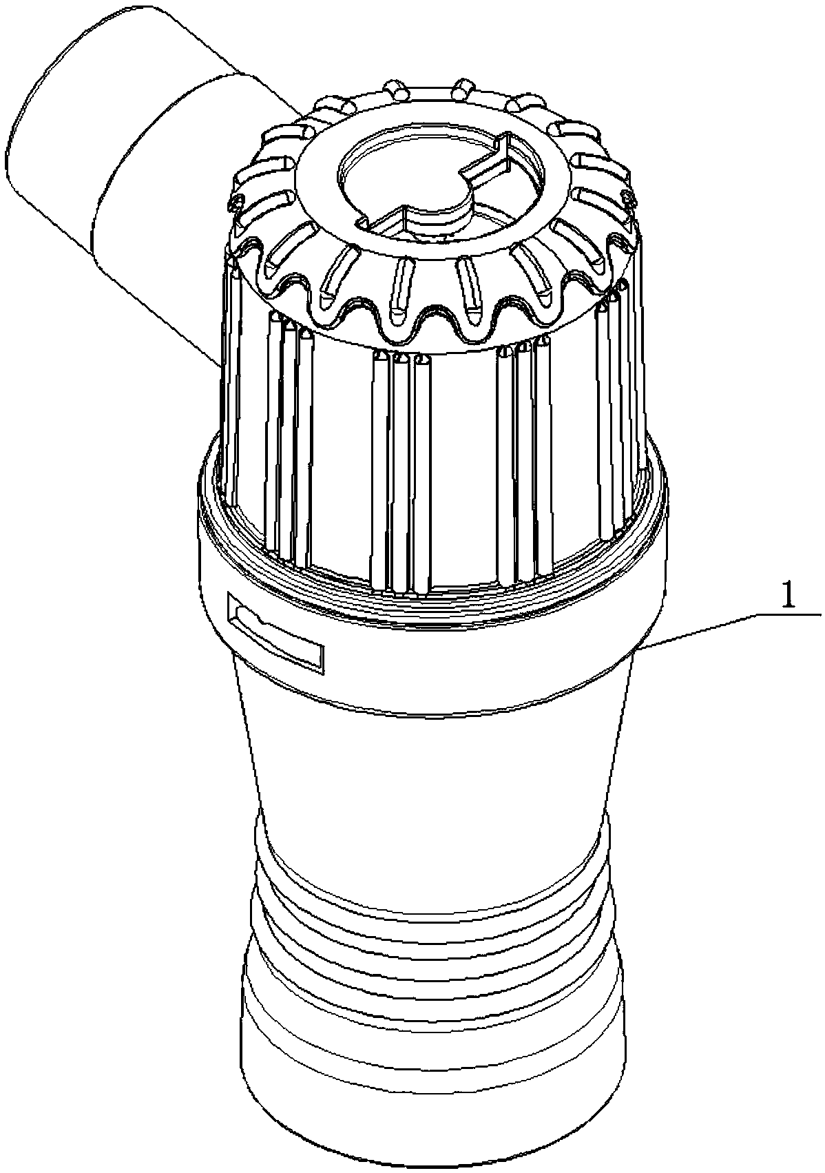 Medical administration atomizing cup