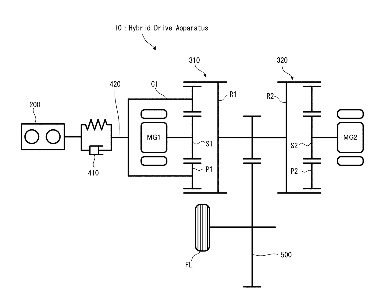 Control apparatus for hybrid vehicle