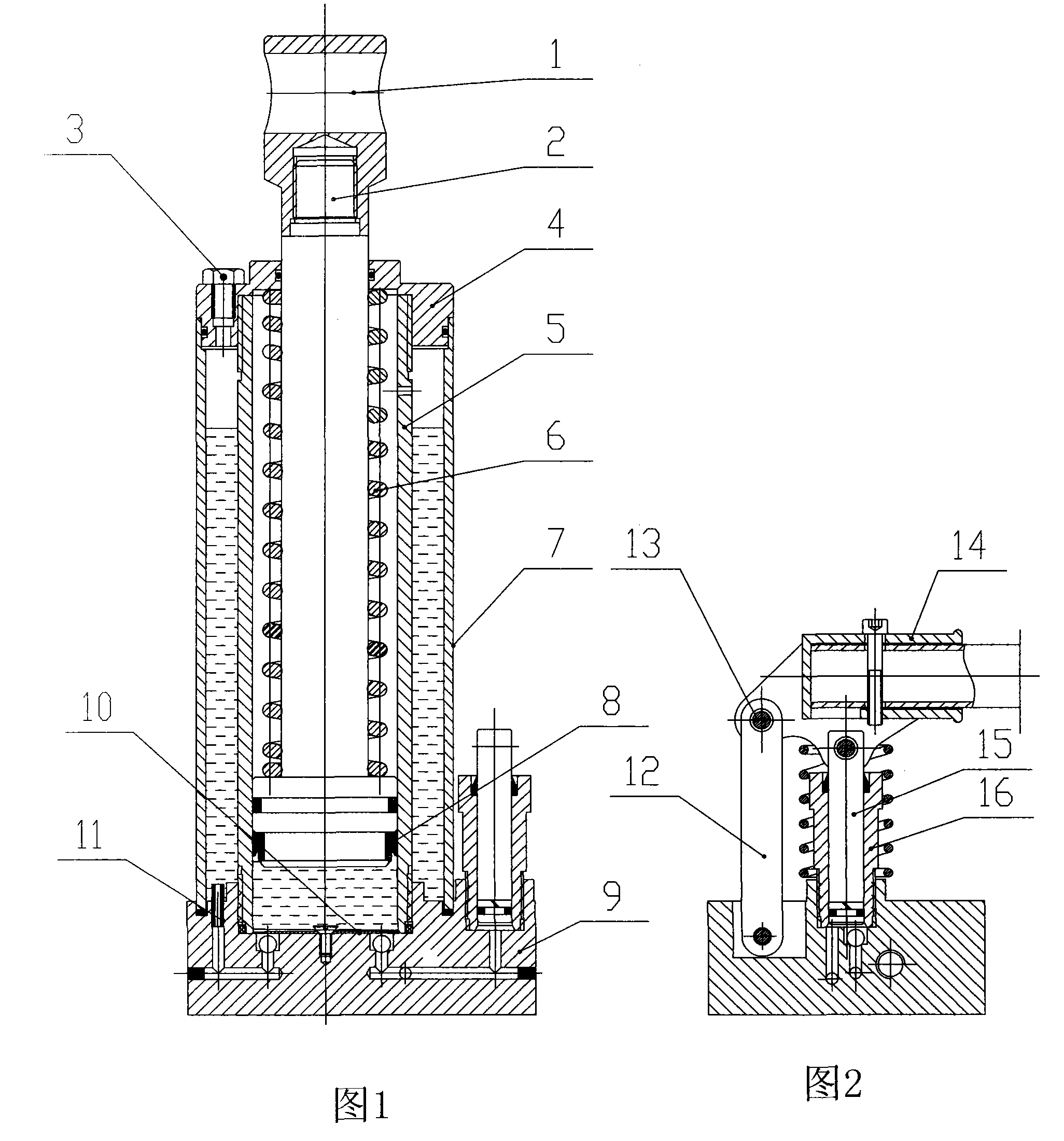 Oil pump device of pipe cutter