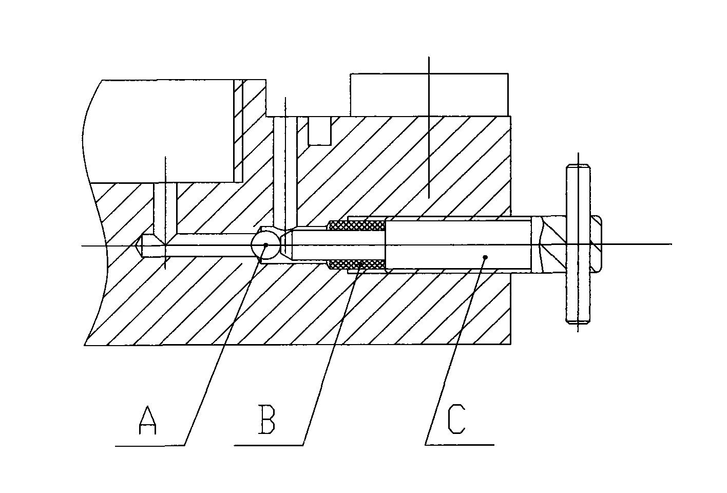 Oil pump device of pipe cutter