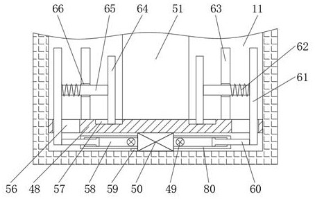 Heat dissipation and shock absorption protection device for gas equipment