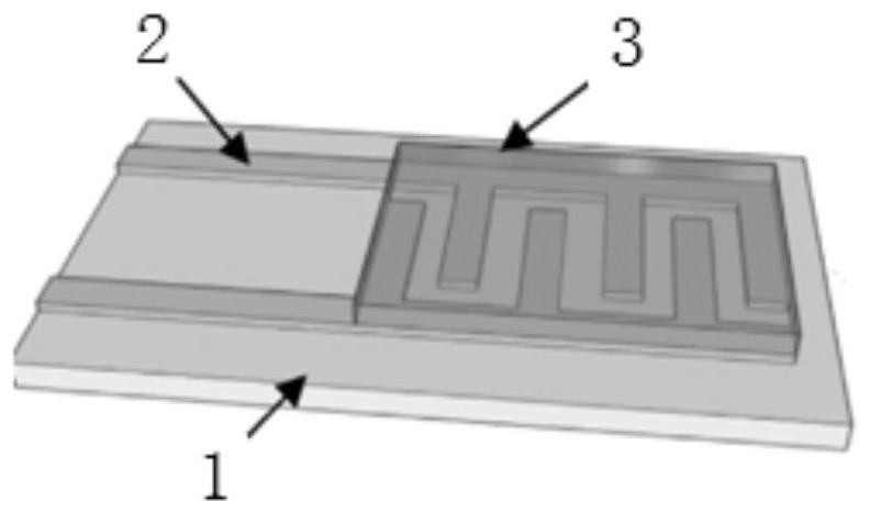 A kind of preparation method of pedot:pss base flexible ammonia gas sensor