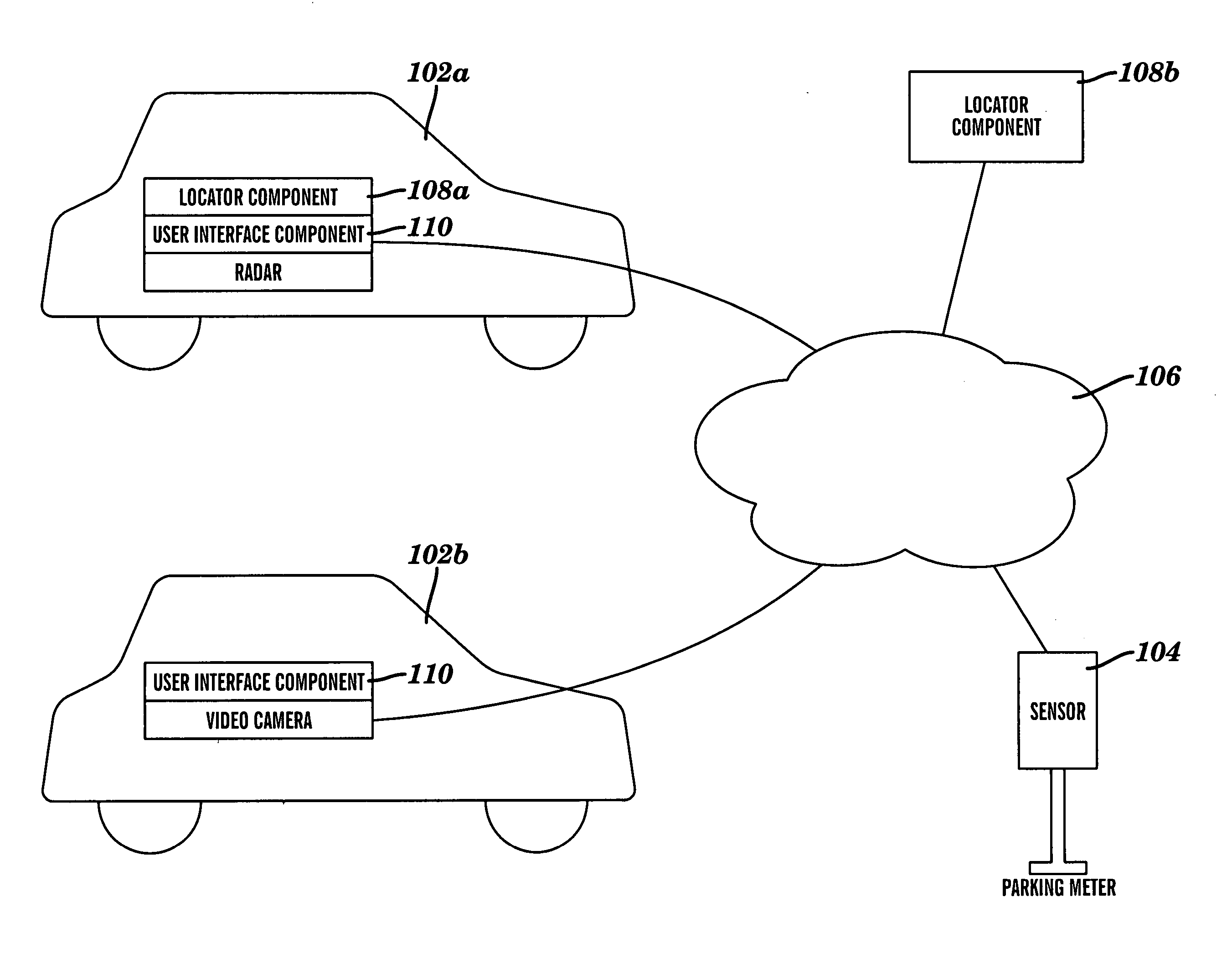 Parking space locator