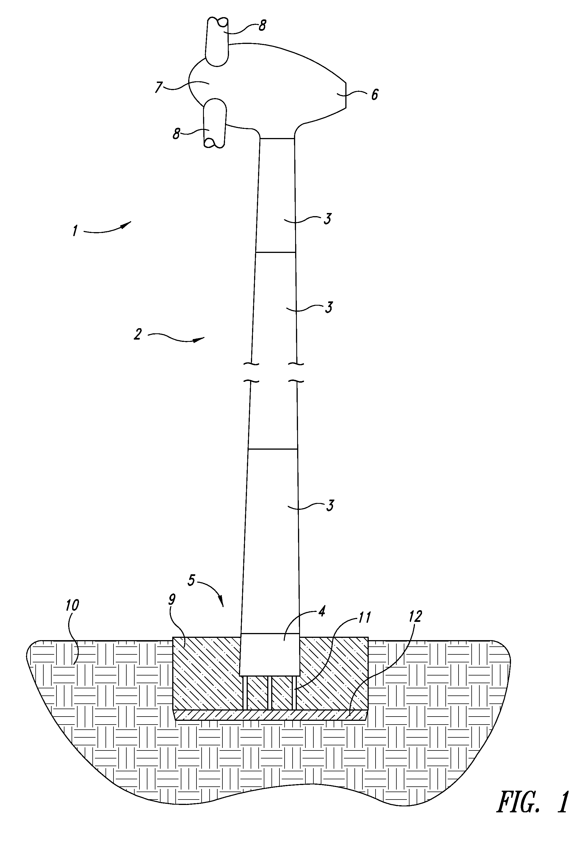 Method for builiding a foundation, in particular a foundation for a wind turbine tower