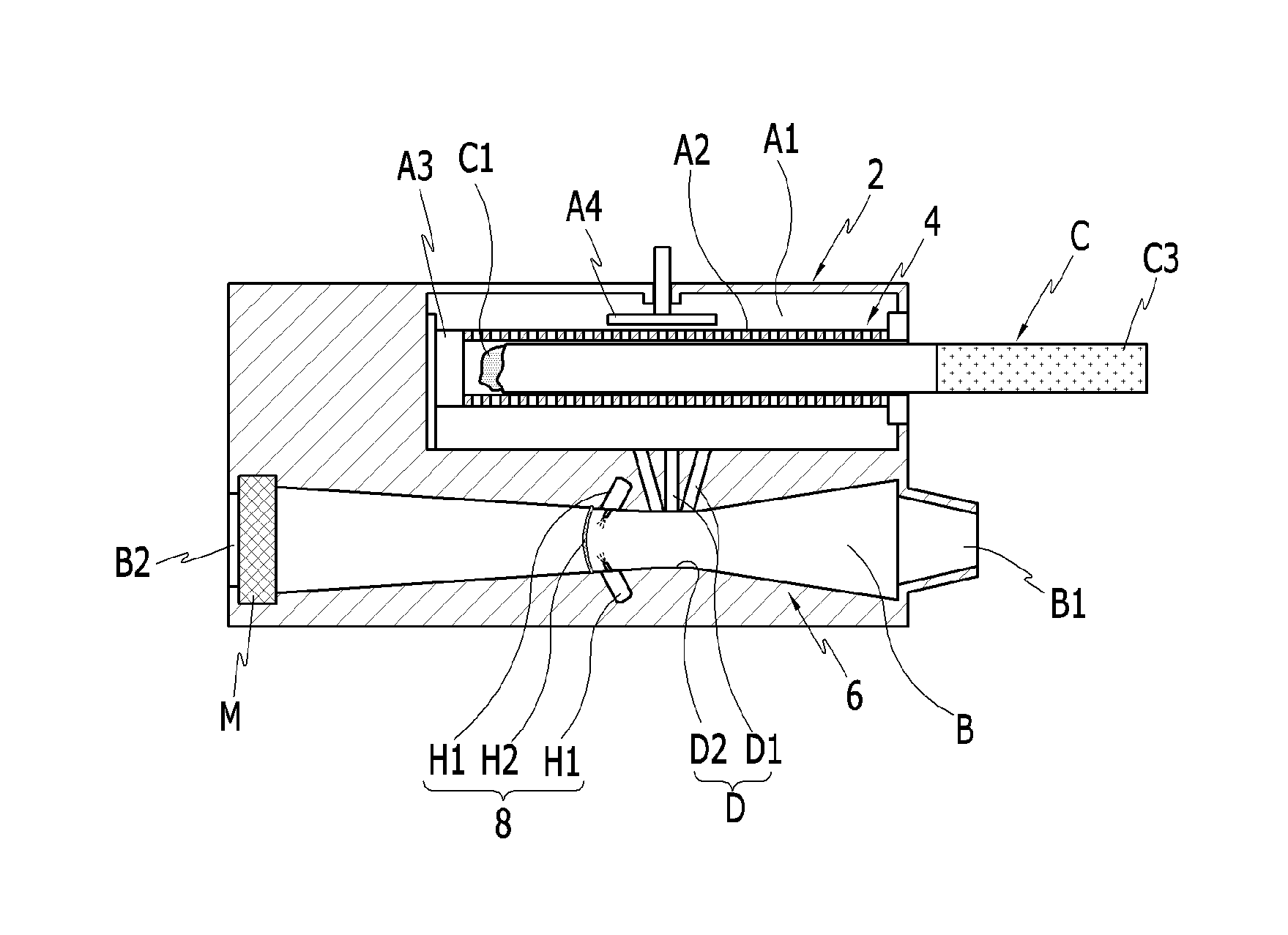 Portable Tabacco Fume Combustor