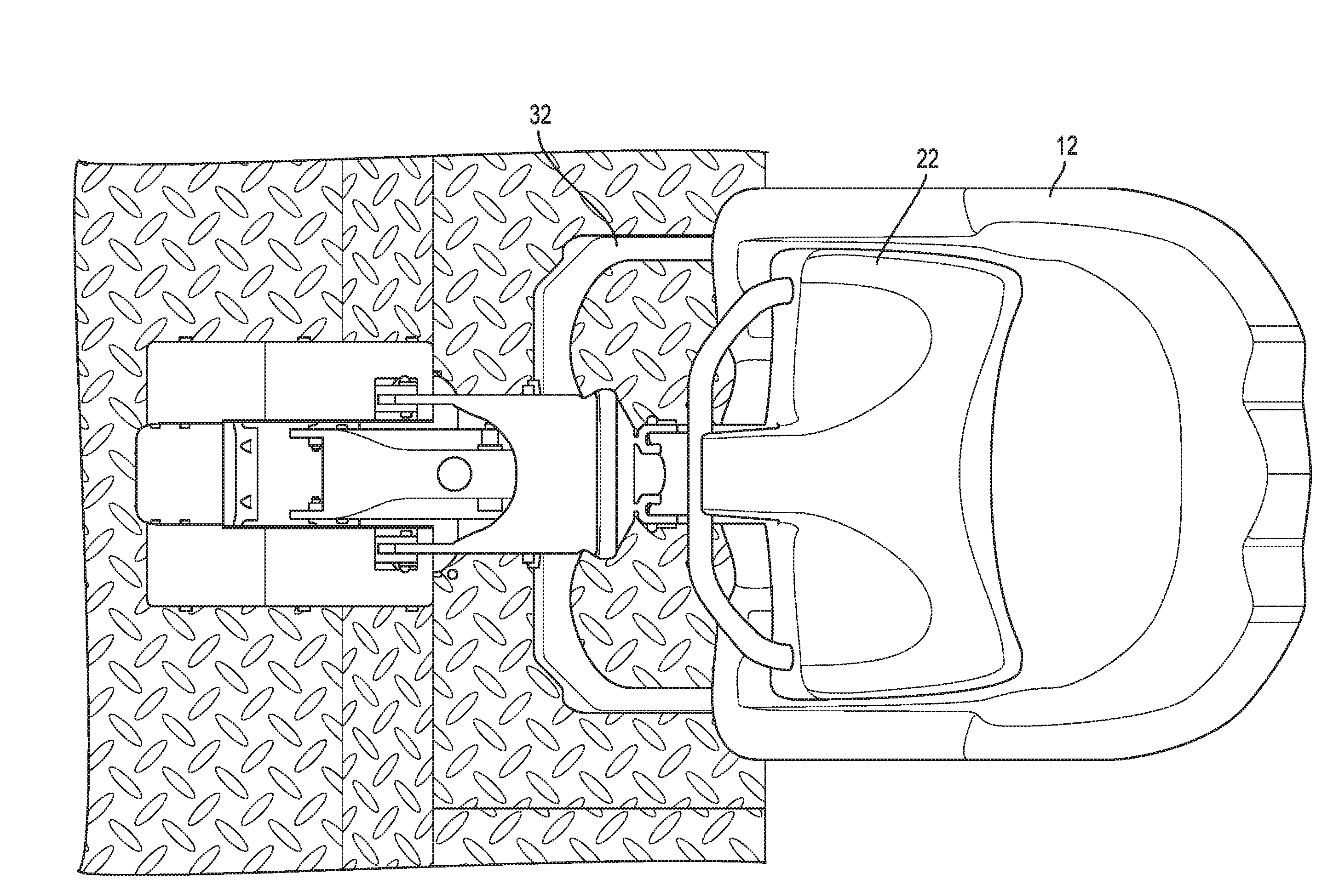 Restraint system for amusement ride