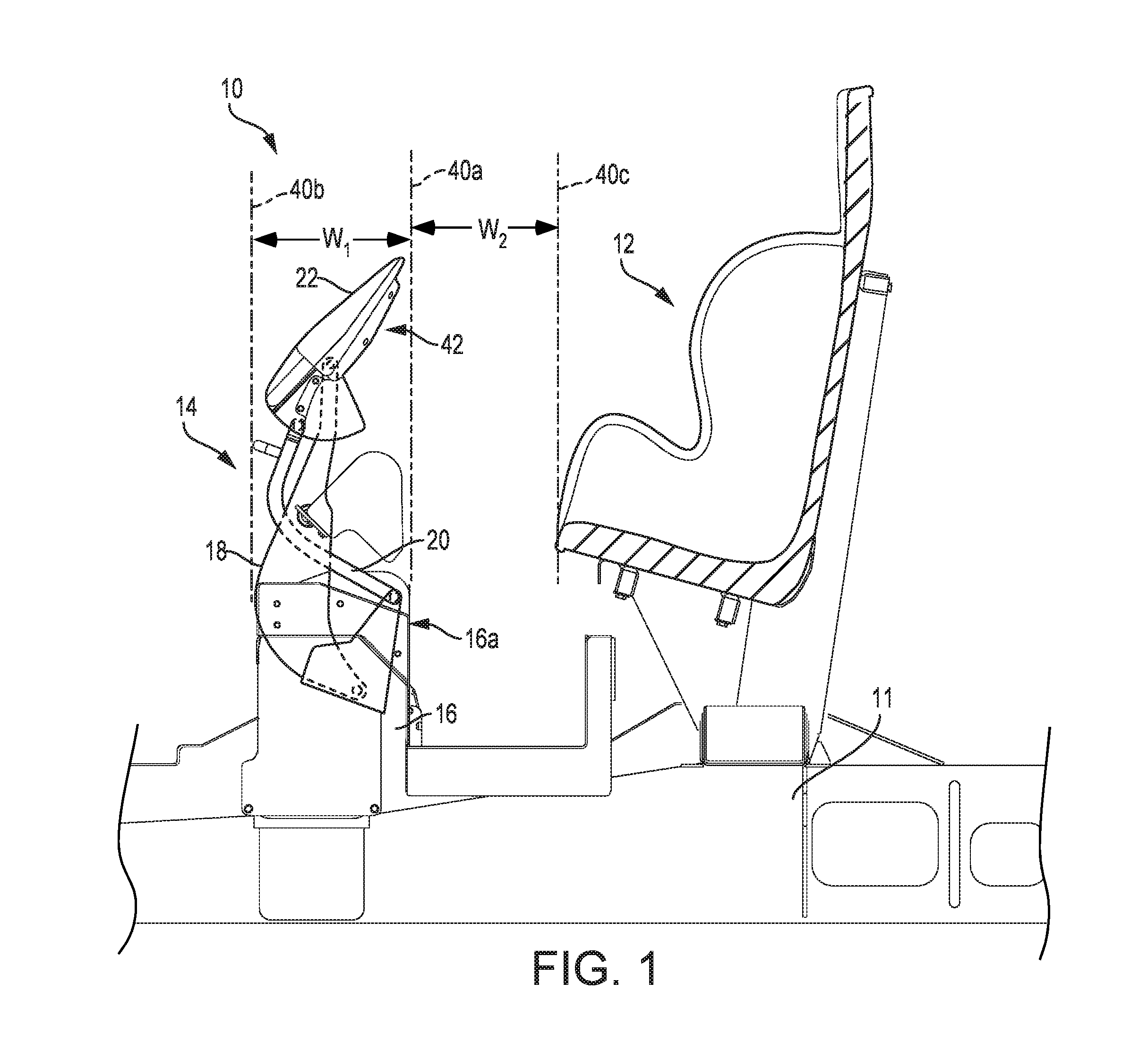 Restraint system for amusement ride