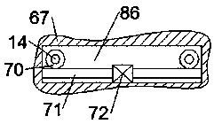 Isolation treatment device for nuclear radioactive waste