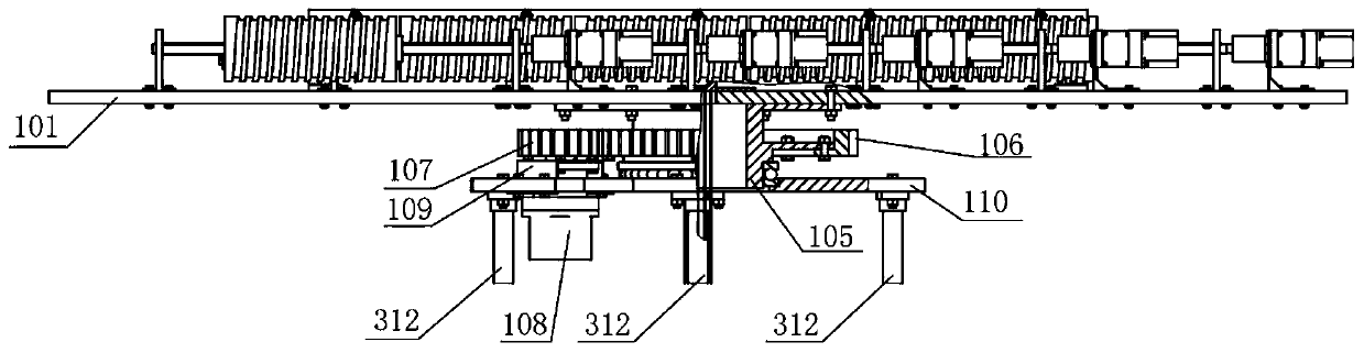 Robotic device for visual inspection of internal components of pebble bed reactor core cavity