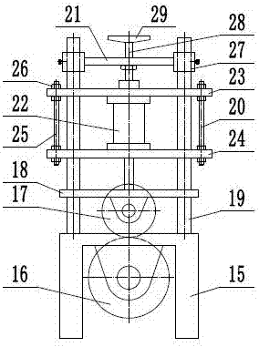 Cloth flattening device