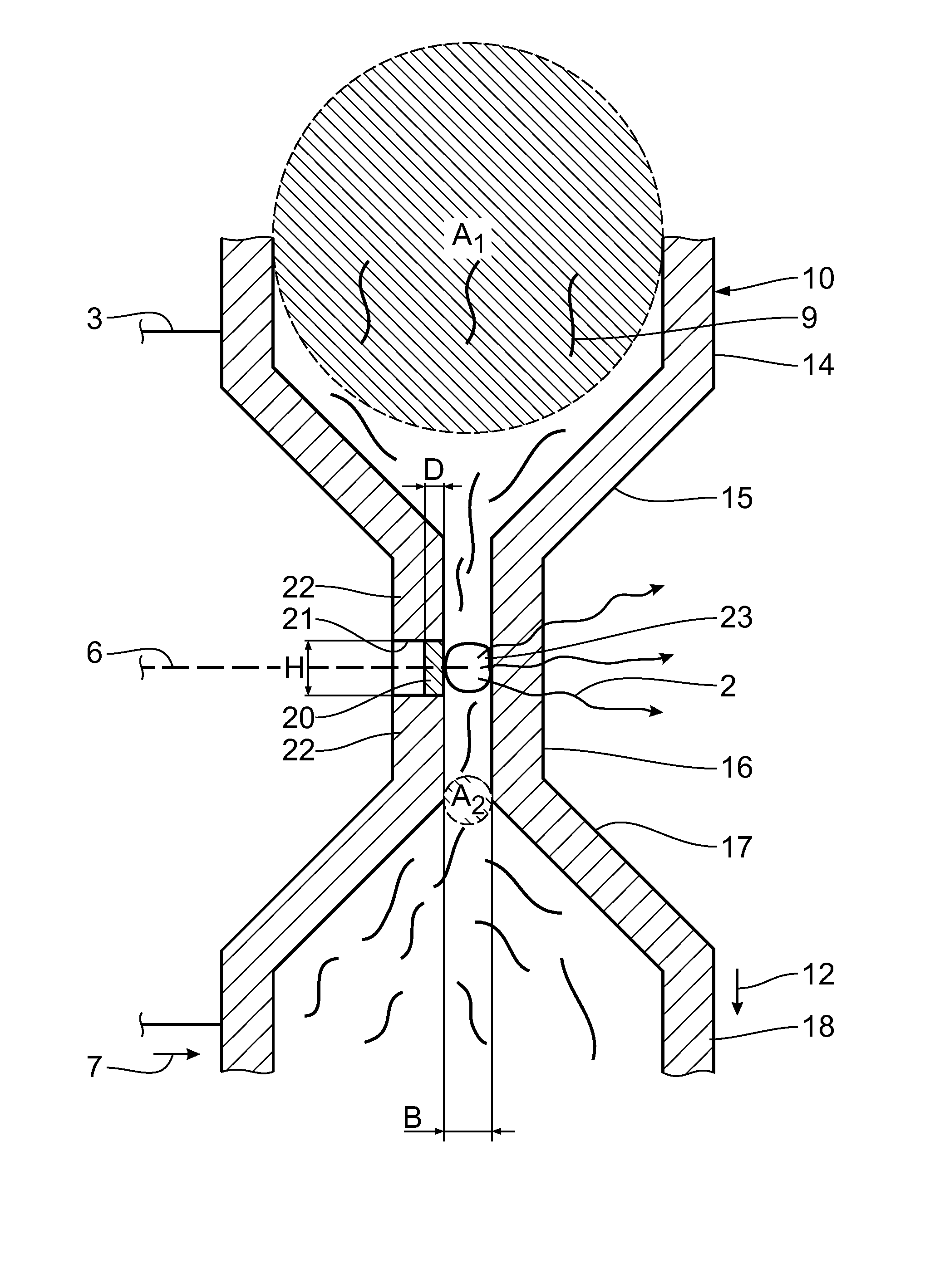 Radiation source and method for the generation of X-radiation