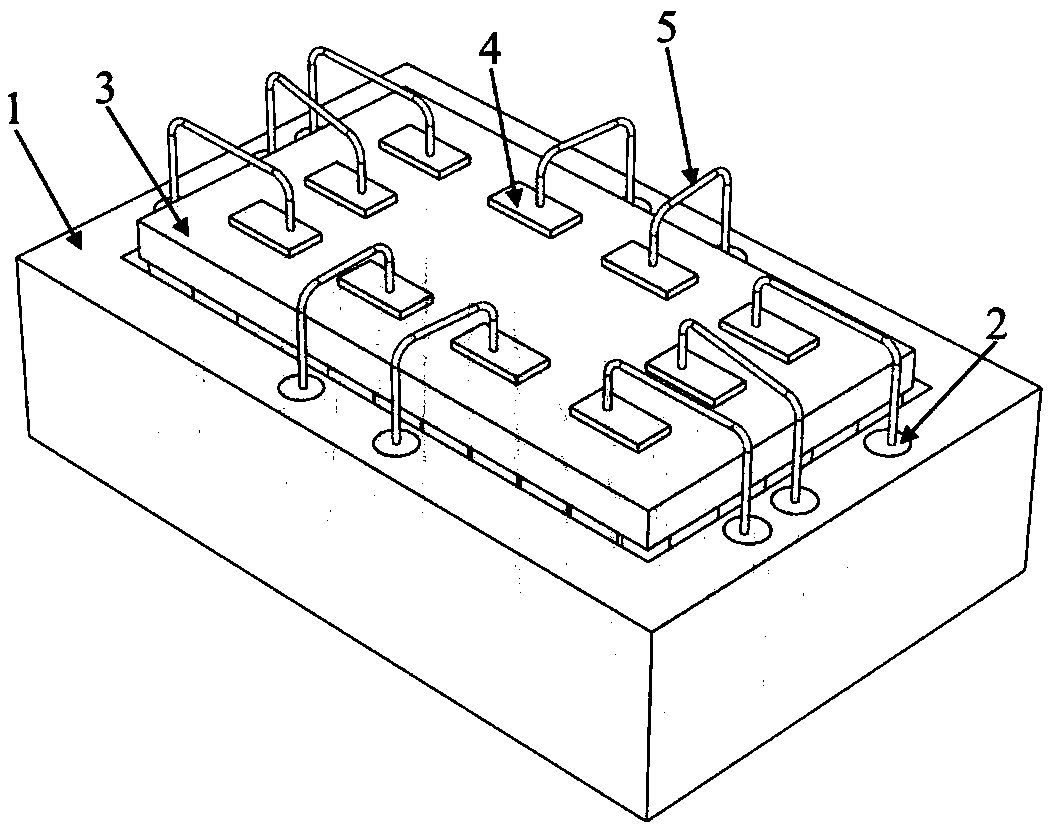 High heat dissipation silicon-based package substrate and manufacturing method thereof and high heat dissipation package structure