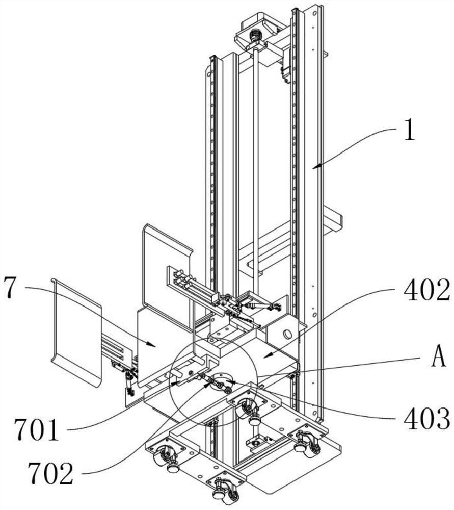 A foaming agent smoothing device