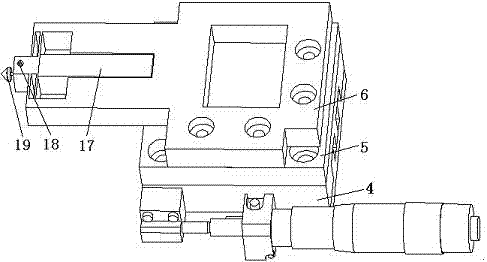 Nanoindentation/cutting test device