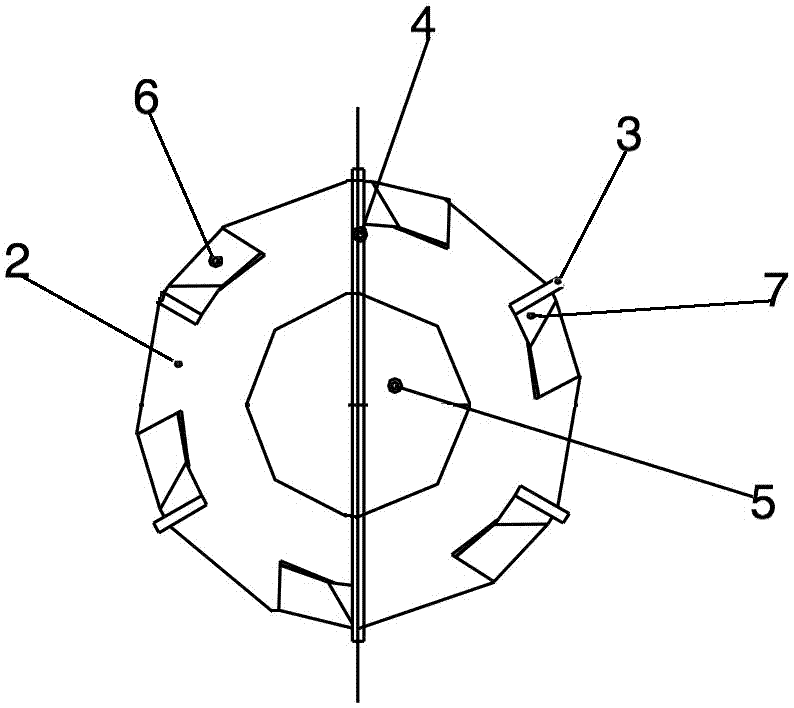 Shell end milling cutter special for machining and casting wood pattern