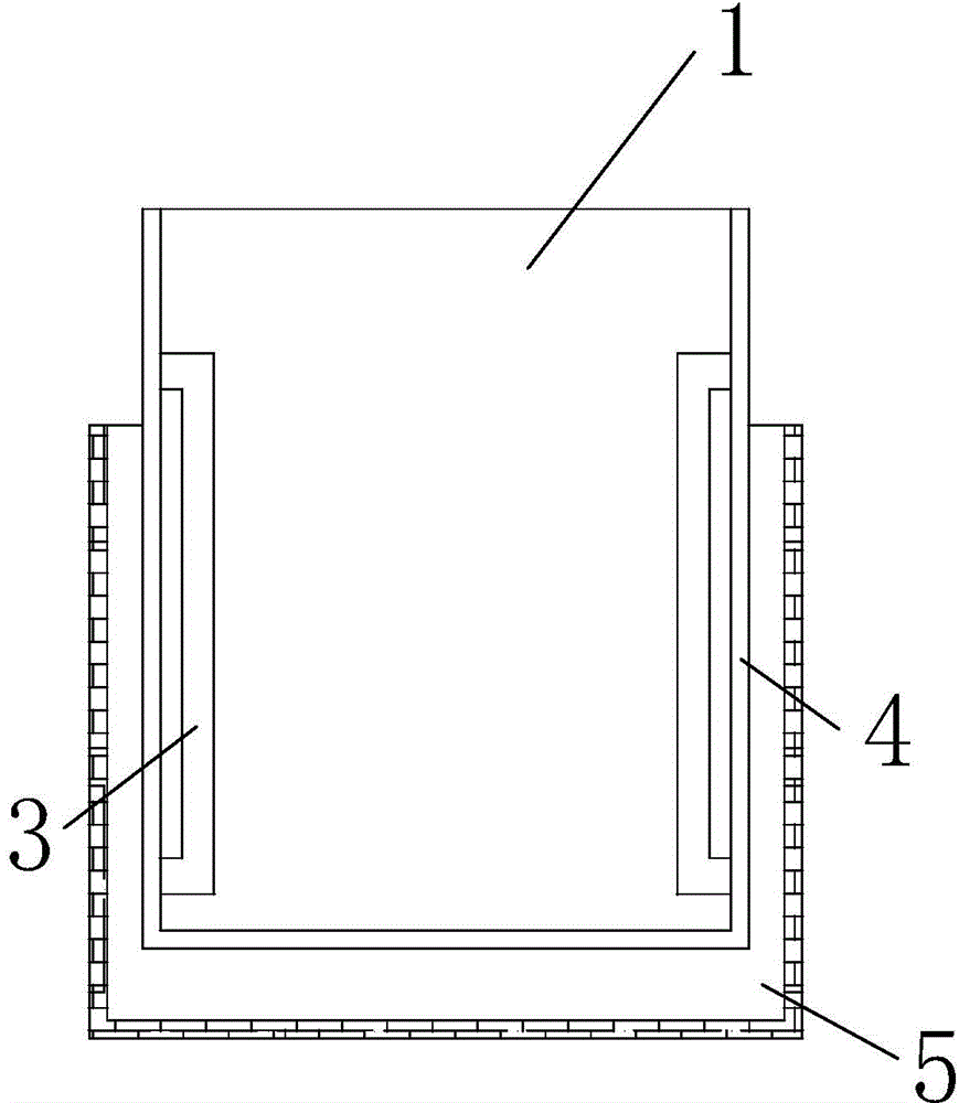 Stirring reaction tank used for amplified culturing of mineral-leaching microorganism