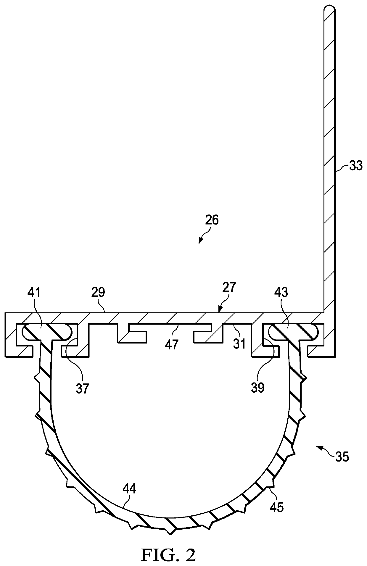 Method of using and distributing a weather seal assembly for an overhead door