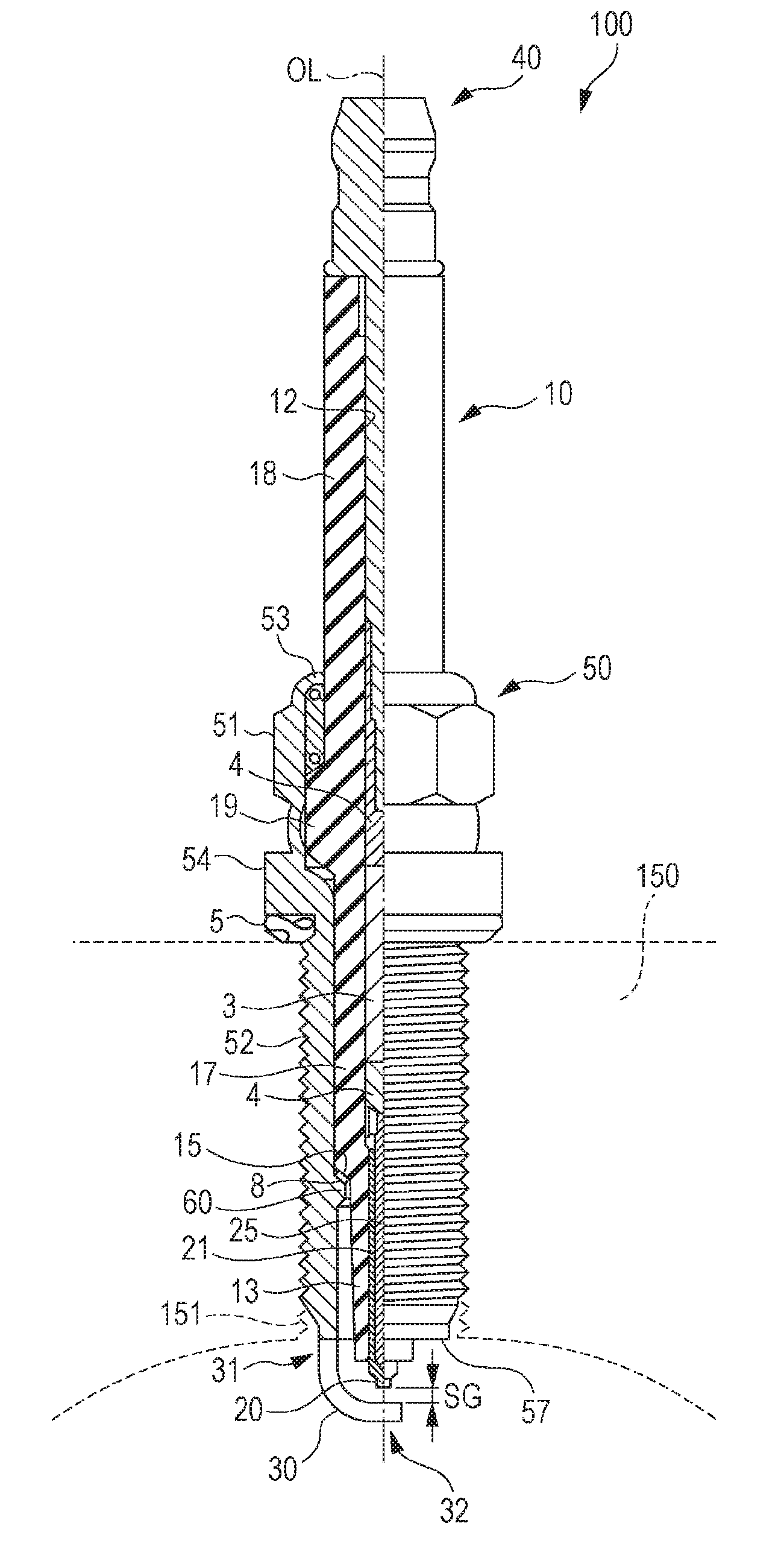 Ignition plug