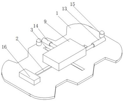 A new energy vehicle battery pack anti-collision auxiliary device