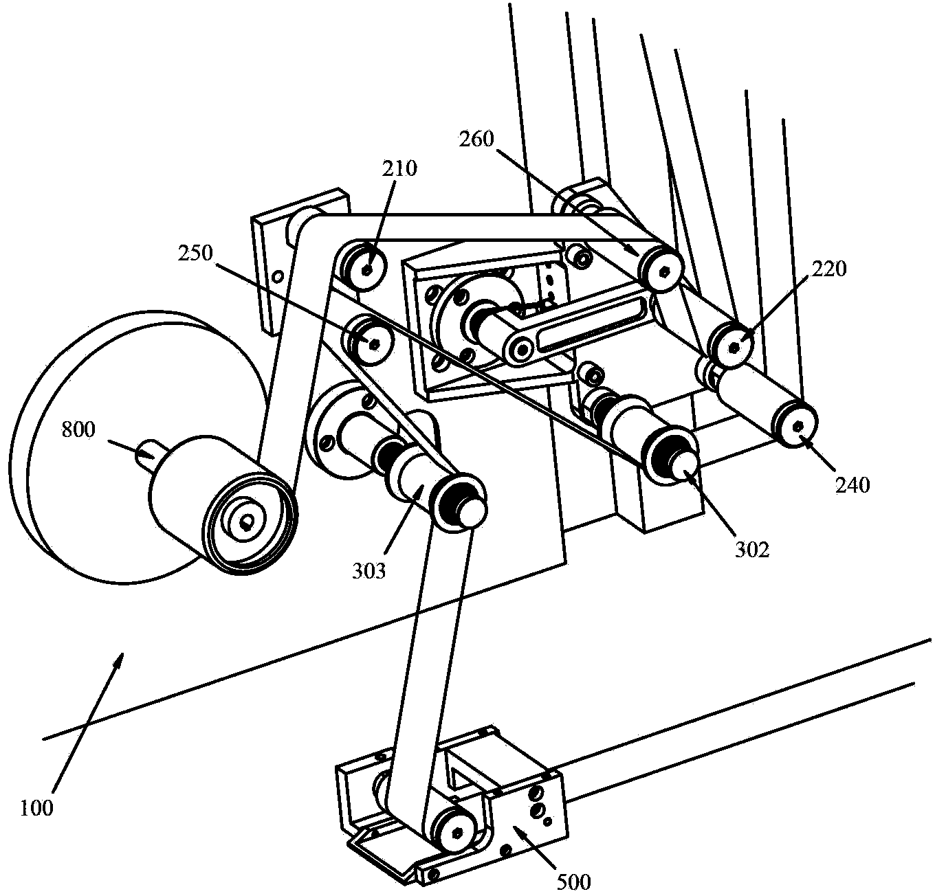 Cigarette making machine online cutting-derivation correcting device