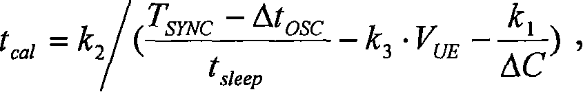 Method and device for calibrating sleep clock of TD-SCDMA terminal