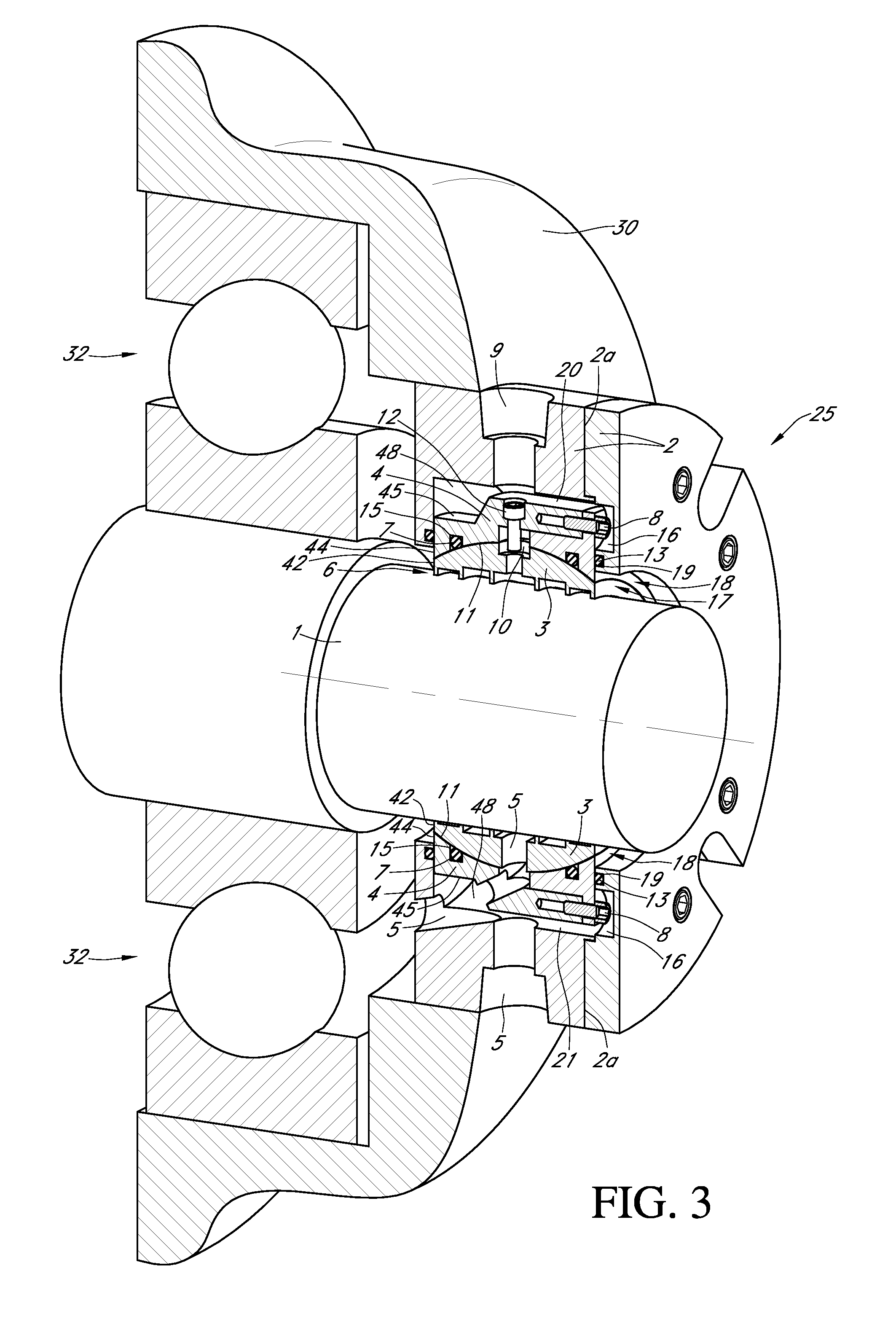 Pressure Balanced Shaft Seal Assembly