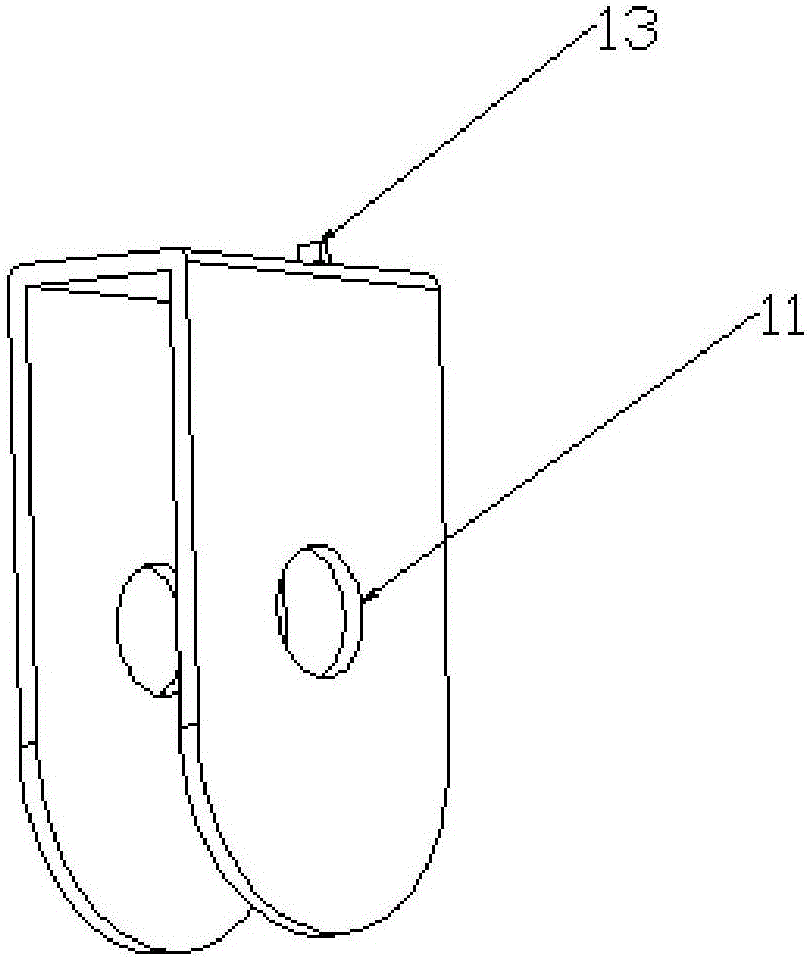 Obstruction-meeting stop device for electric garment airing machine