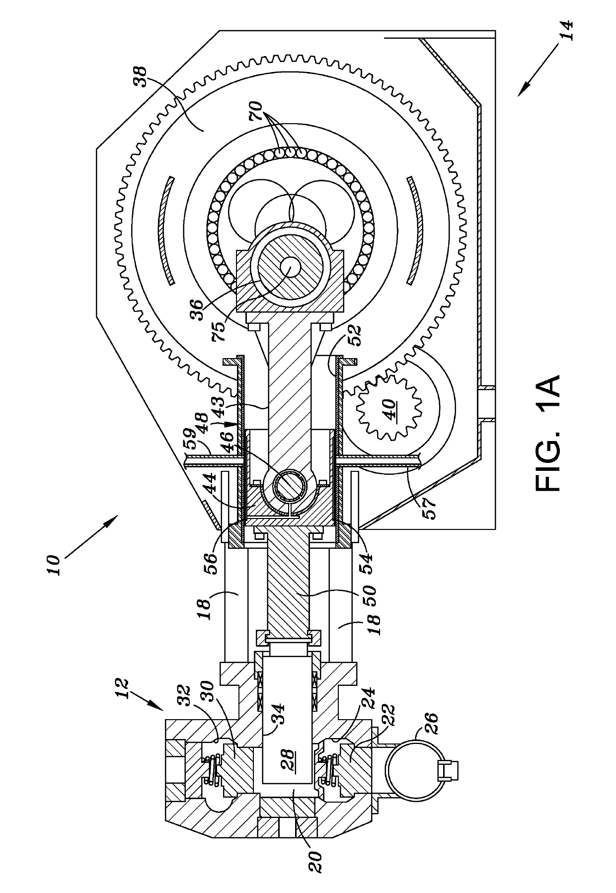 Reciprocating pump with dual circuit power end lubrication system