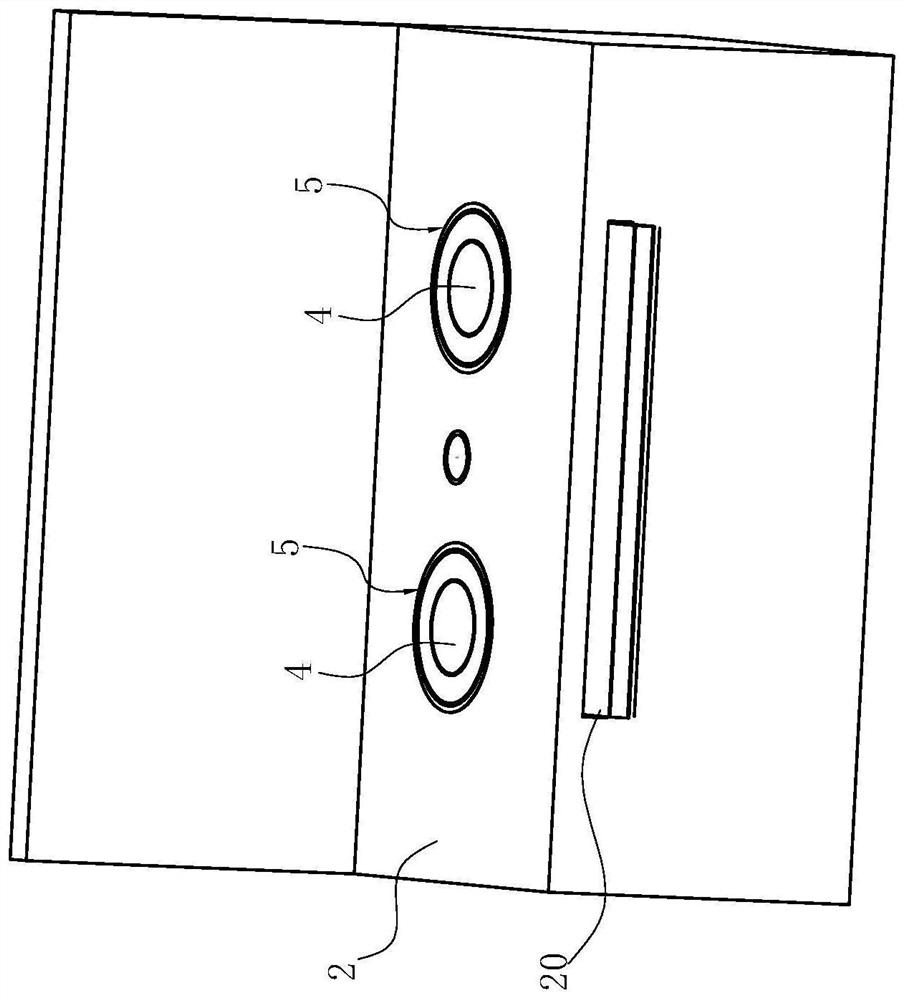 A gas stove and a cabinet using the gas stove