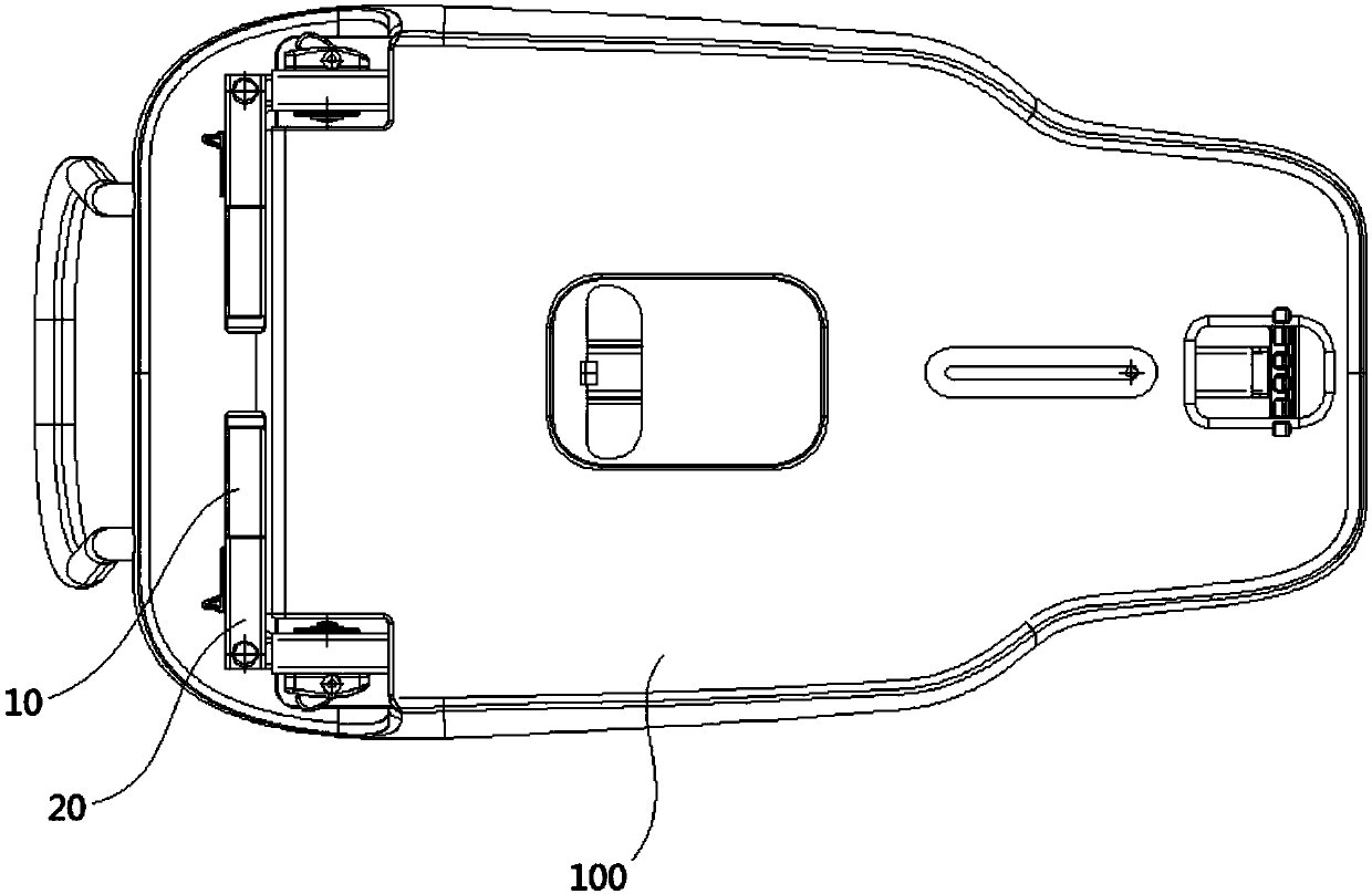 Child safety seat ISOFIX (International Standards Organization FIX) connection device and child safety seat